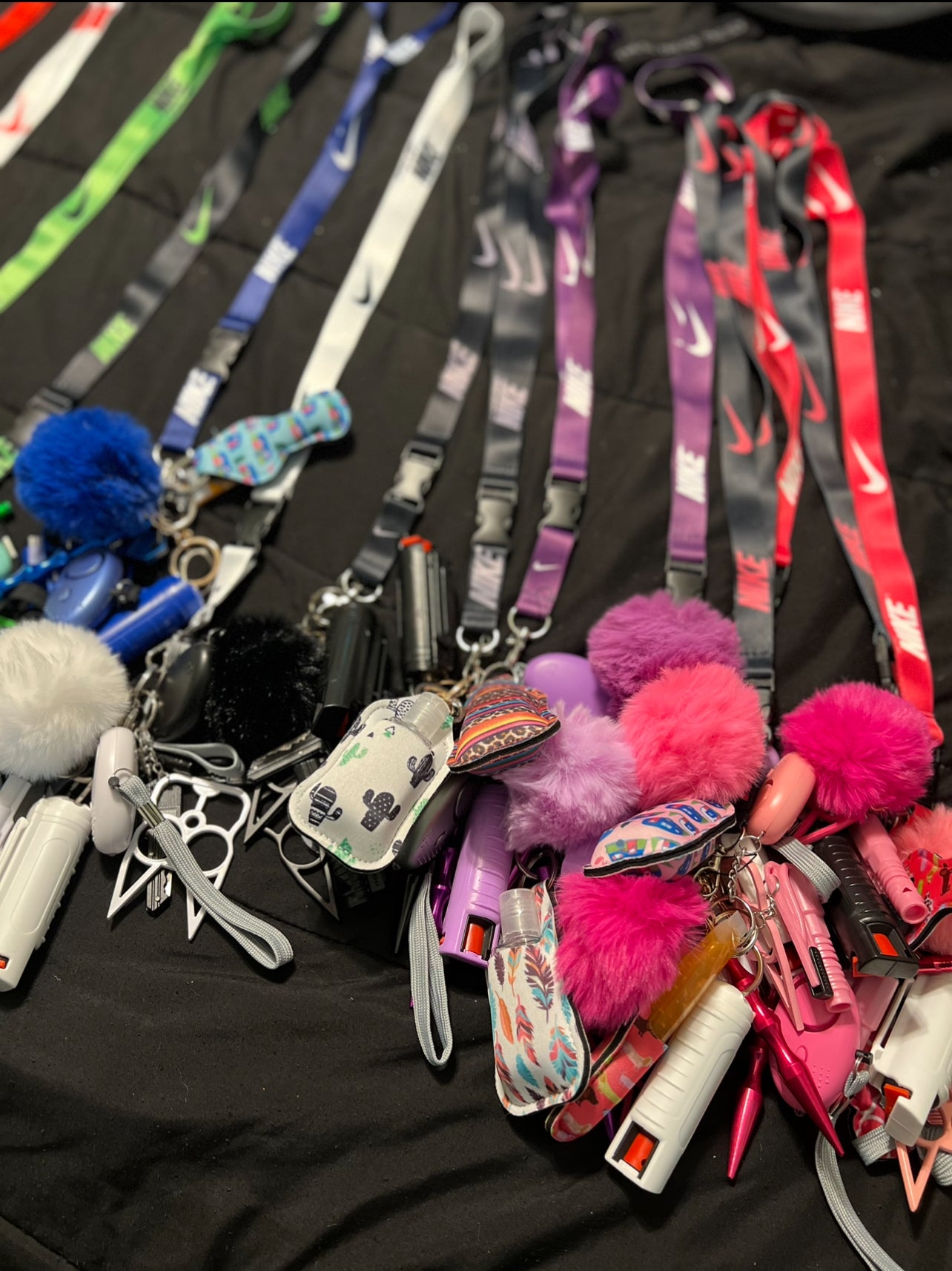 12 pcs Nike Keychain