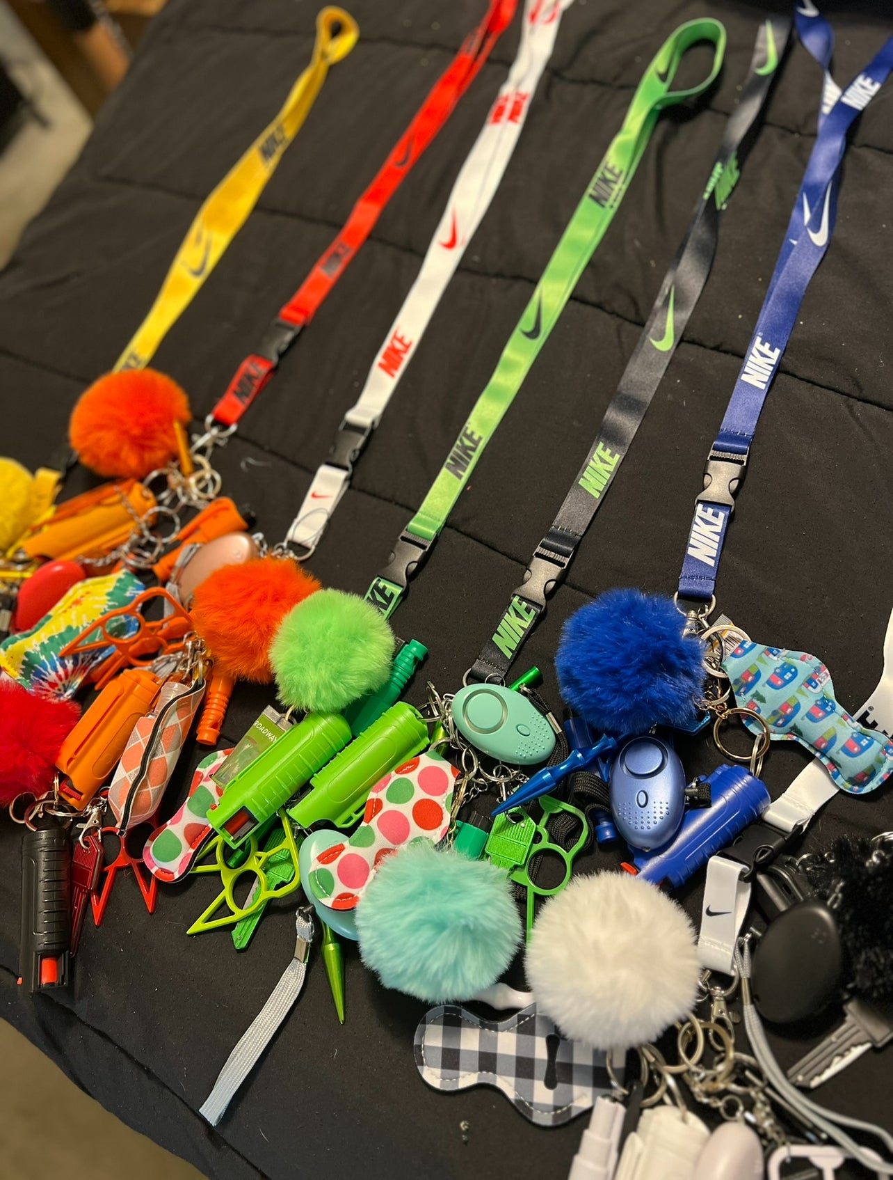 12 pcs Nike Keychain