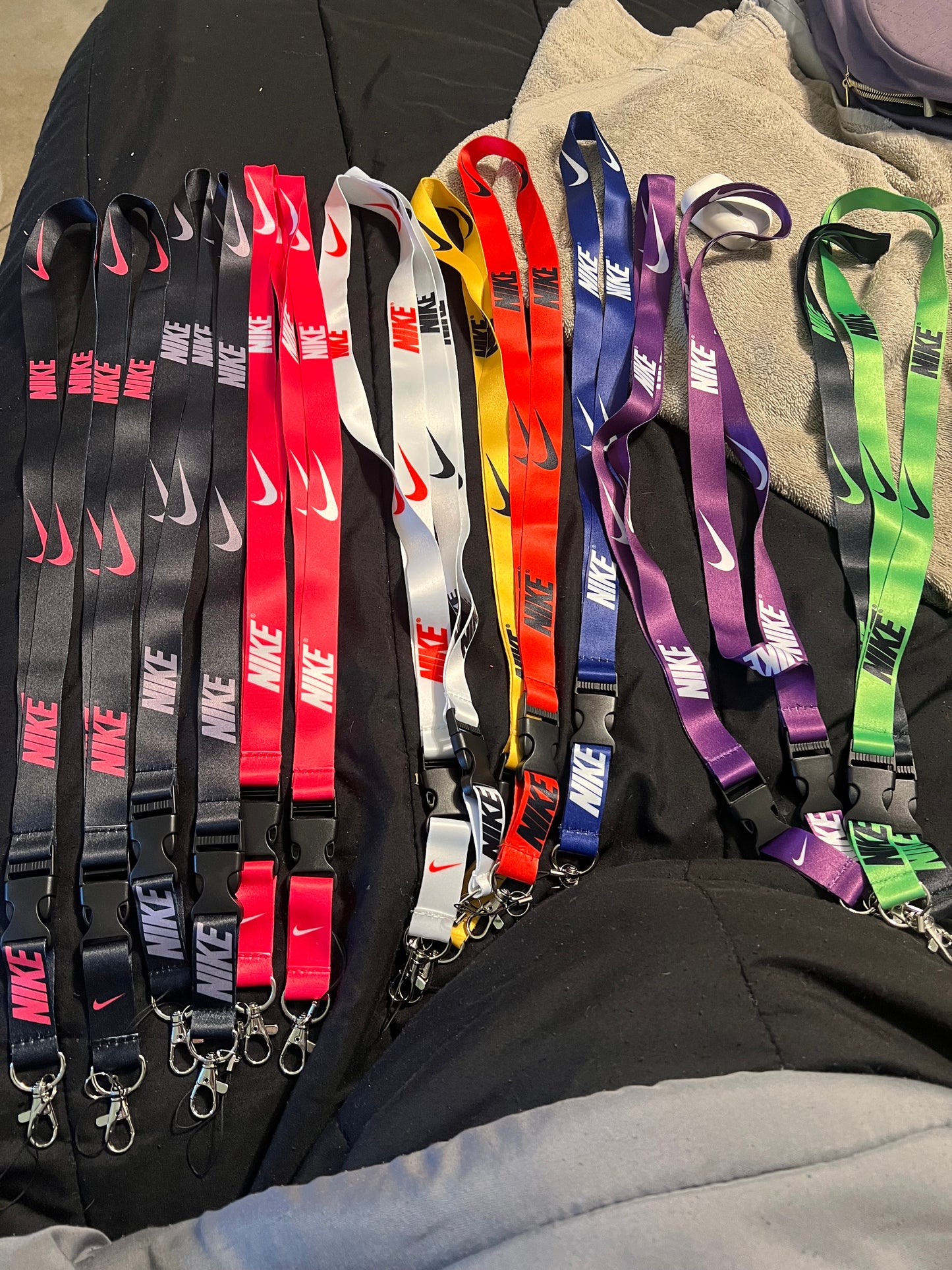 12 pcs Nike Keychain