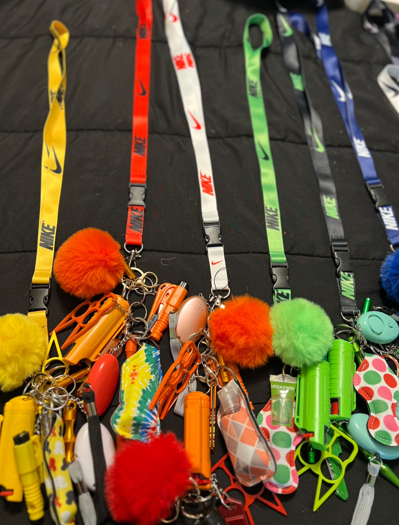 12 pcs Nike Keychain